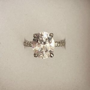 Silver And Sapphire Ring